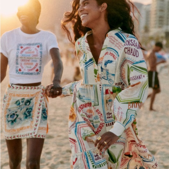 FARM Rio Multicolor Graphic Print Dress - Picture 2 of 10